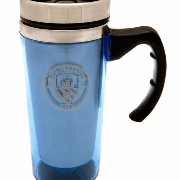 Man City Men's Handled Travel Mug