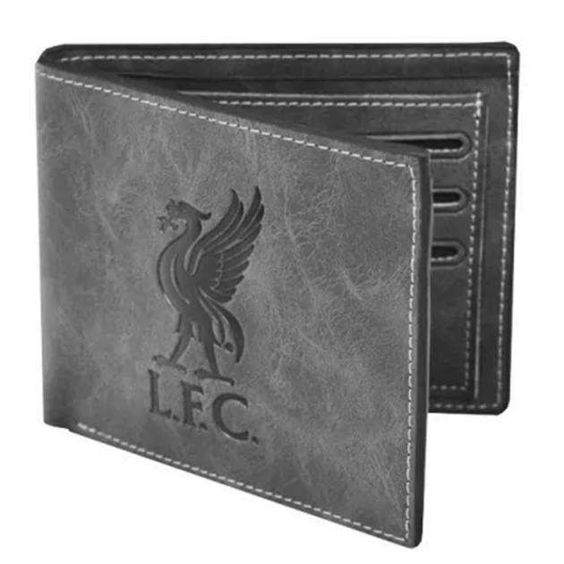 Liverpool Grey Suede Feel Wallet