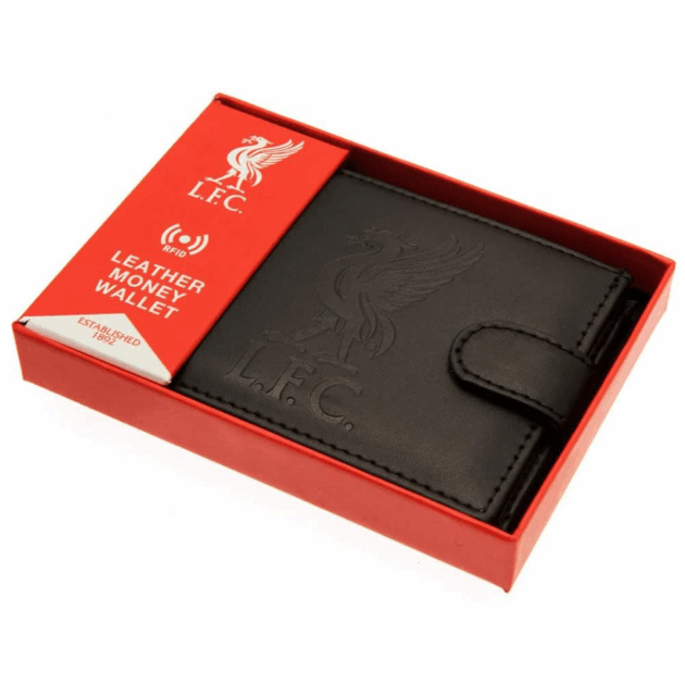 Liverpool RFID Embossed Leather Wallet