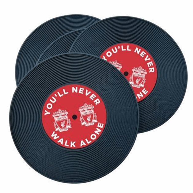 Liverpool 4PK Record Coaster