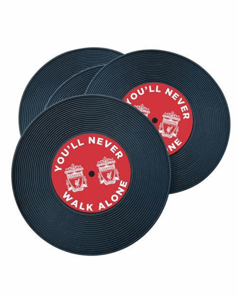 Liverpool 4PK Record Coaster