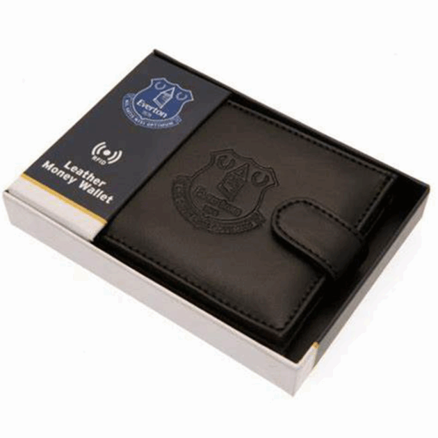Everton RFID Embossed Leather Wallet