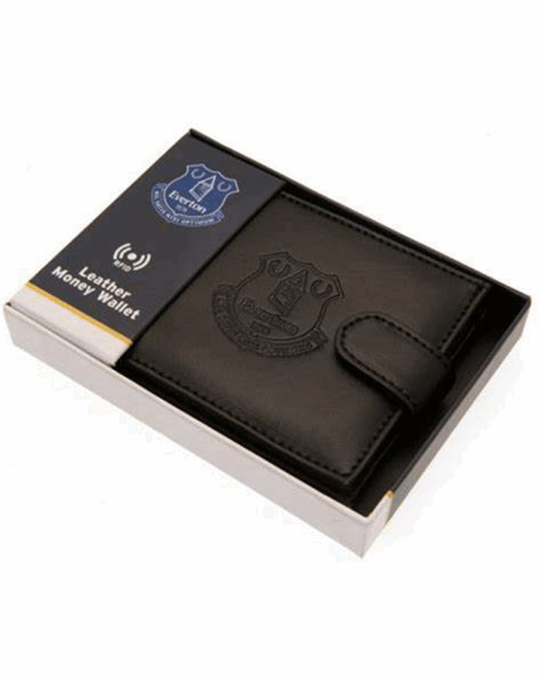 Everton RFID Embossed Leather Wallet