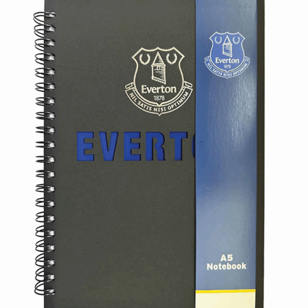 Everton Exec A5 Cut Out Notebook