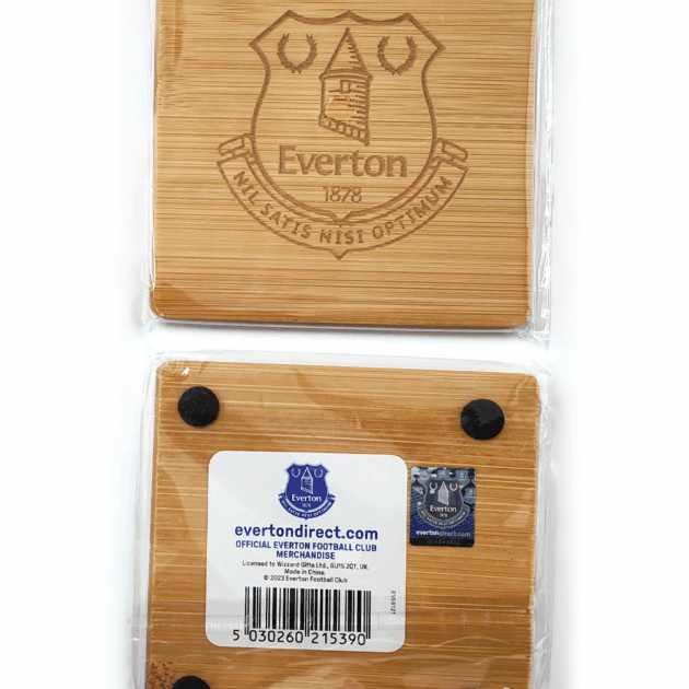 Everton Bamboo Coaster
