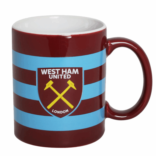 West Ham Outside Bar Stripe Mug