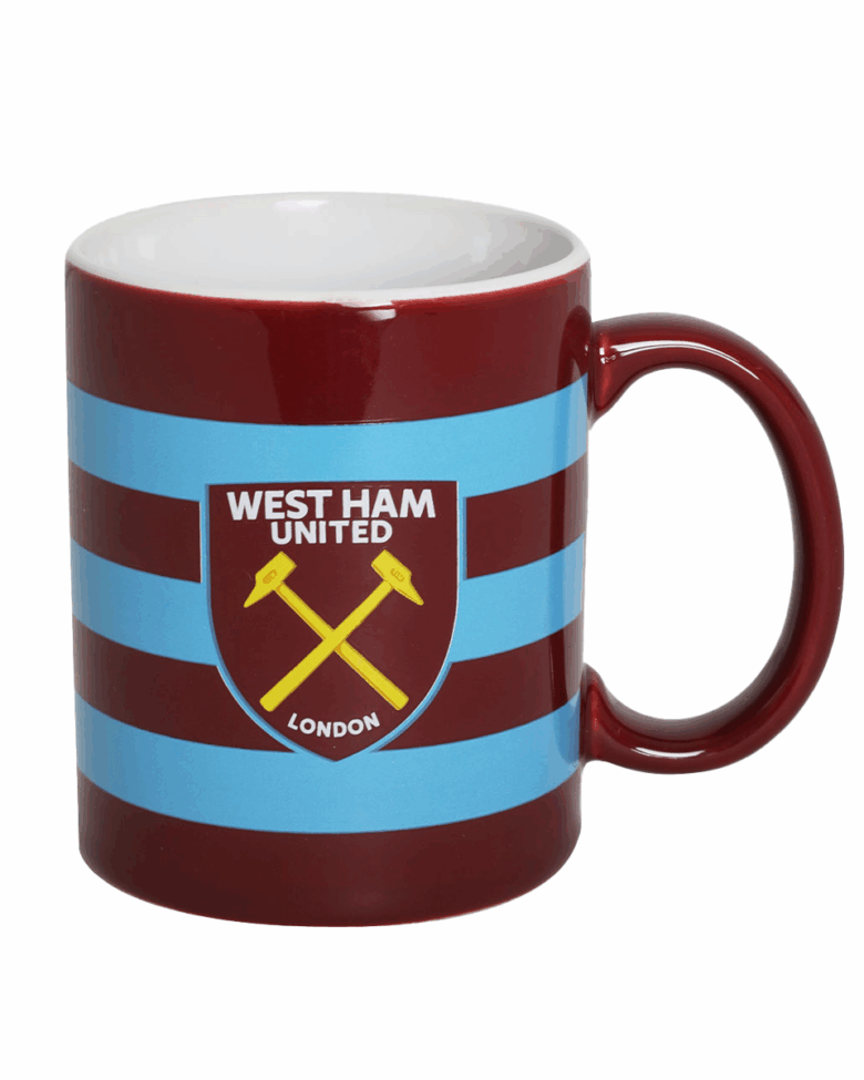 West Ham Outside Bar Stripe Mug