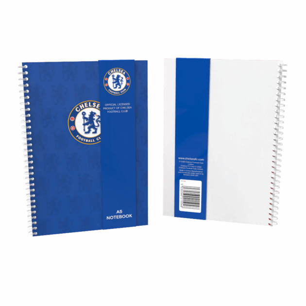 Chelsea A5 Colour Spiral Notebook