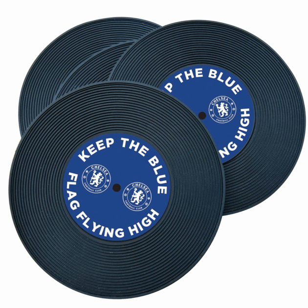 Chelsea 4PK Record Coaster