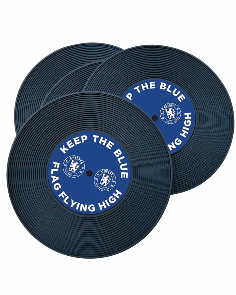 Chelsea 4PK Record Coaster