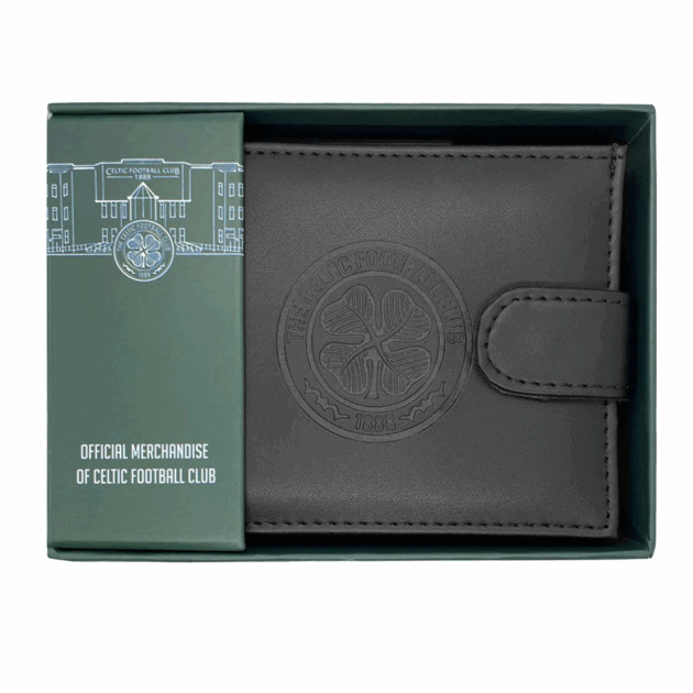 Celtic RFID Embossed Leather Wallet