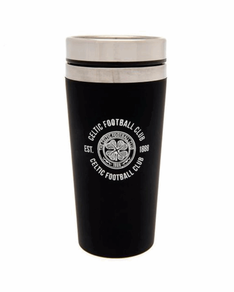 Celtic Travel Mug Handless Black