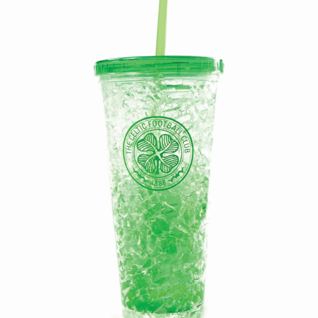 Celtic Freezer Cup With Straw