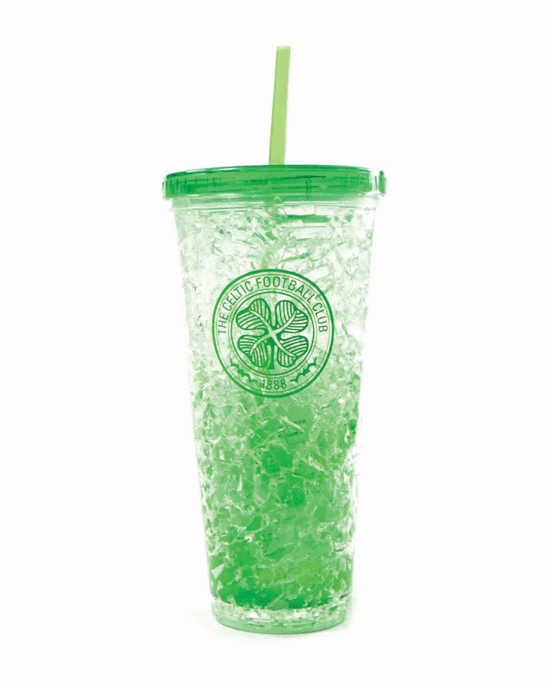 Celtic Freezer Cup With Straw