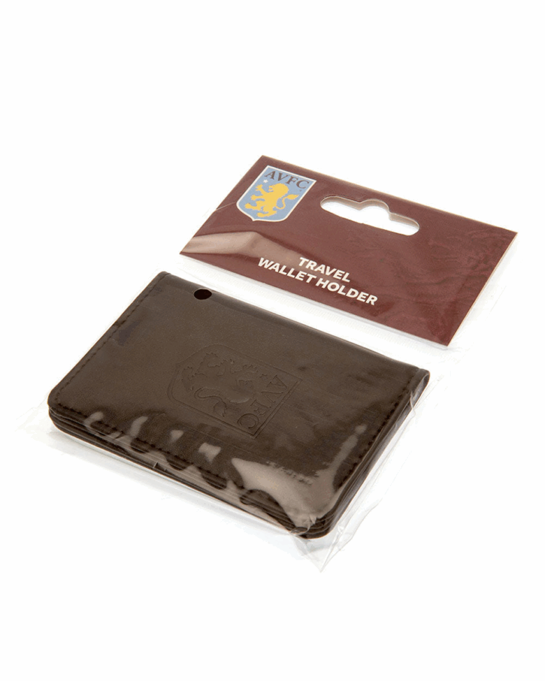 Aston Villa Travel Card Wallet Faux