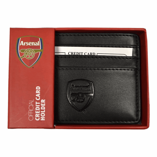 Arsenal PU Card Wallet Blk