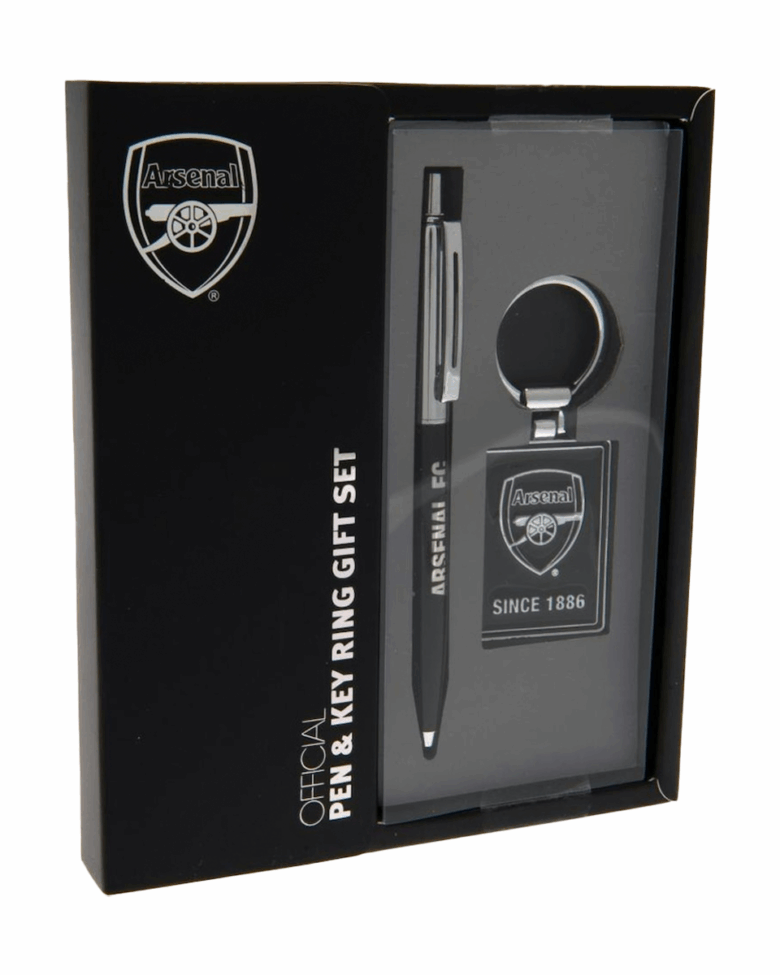 Arsenal Pen Keyring set Blk Chrome