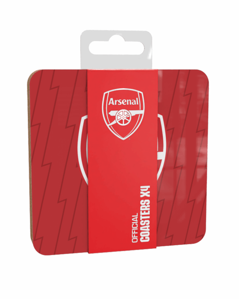 Arsenal 4 Pk Coasters