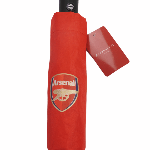 Arsenal Red Pop Up Telescopic Umbrella
