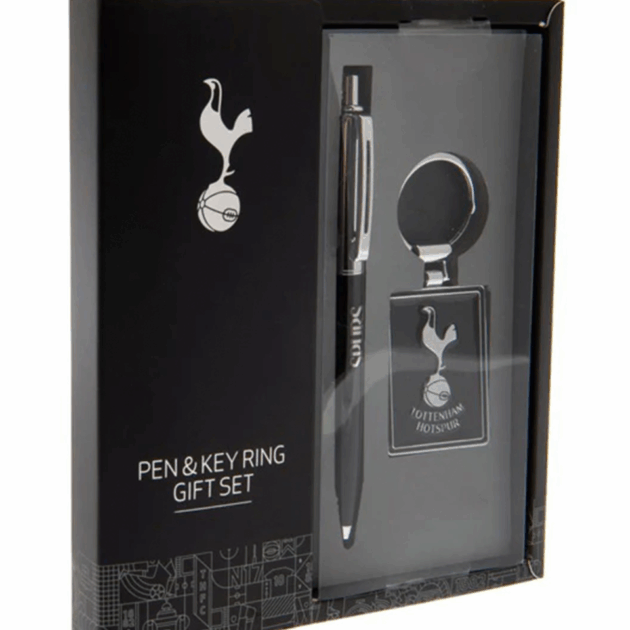Tottenham l Pen Keyring set Blk Chrome