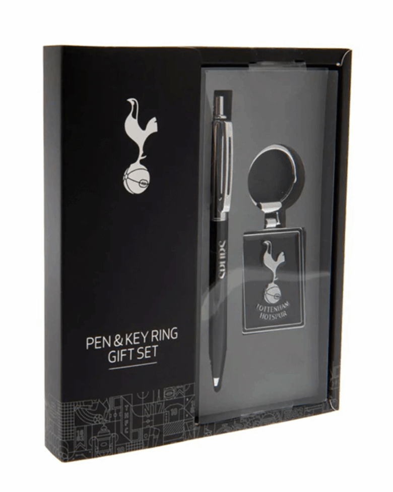 Tottenham l Pen Keyring set Blk Chrome