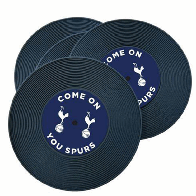 Tottenham 4PK Record Coaster
