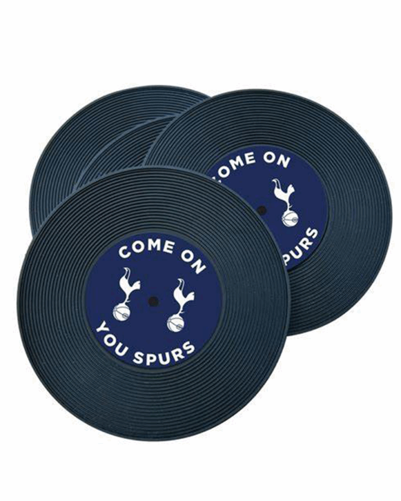 Tottenham 4PK Record Coaster