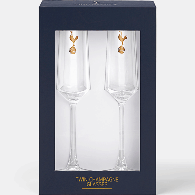 Tottenham Champagne Glass Duo