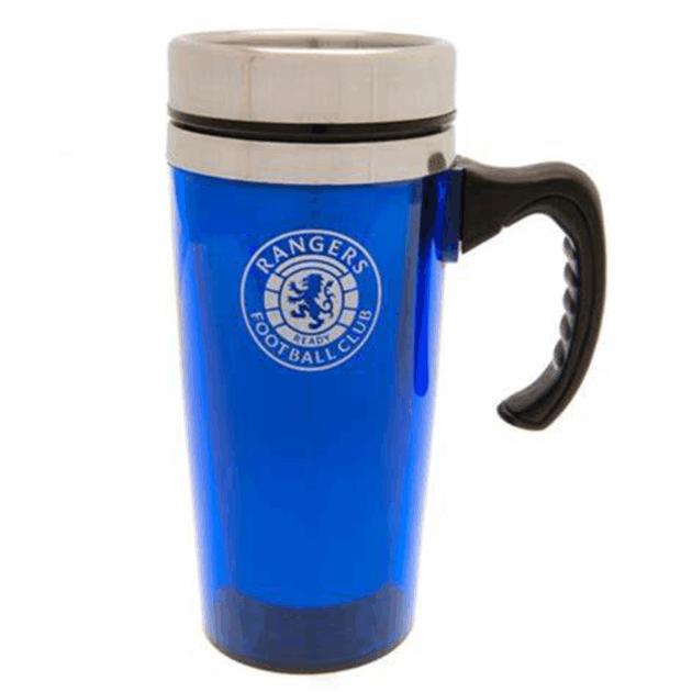 Rangers Mens Hanlded Travel Mug