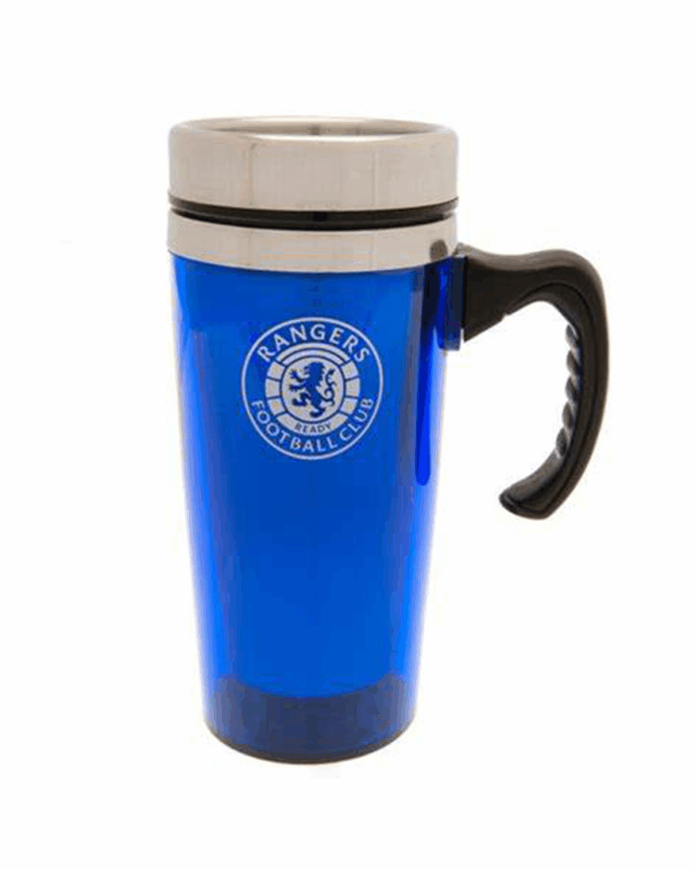 Rangers Mens Hanlded Travel Mug