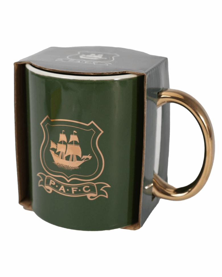 Plymouth Gold Handle Mug