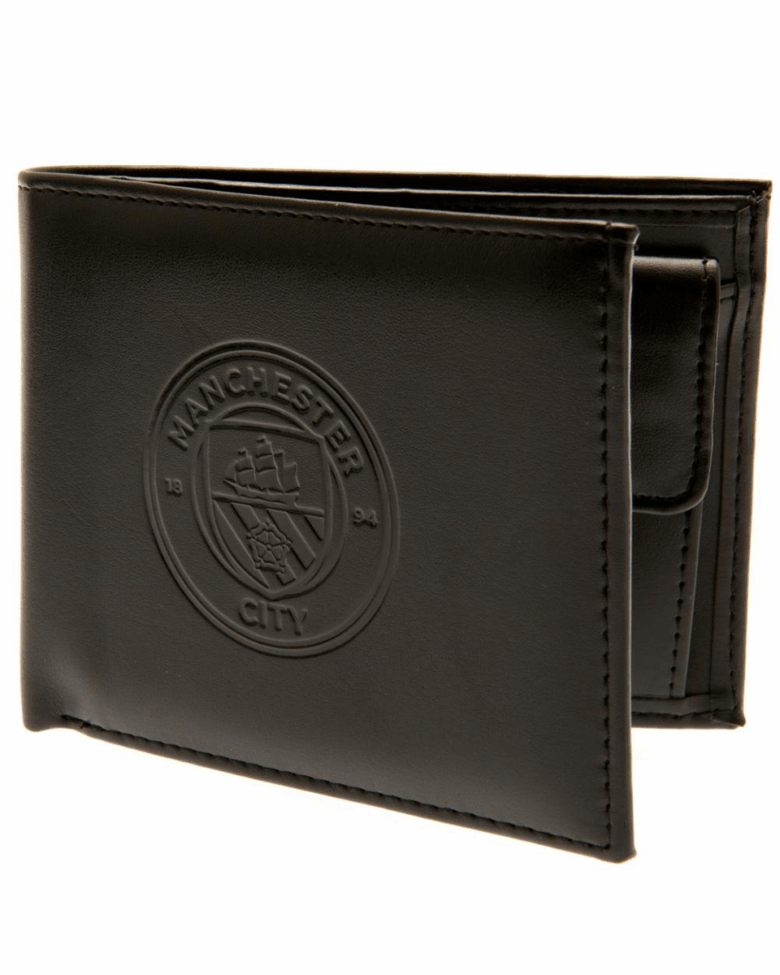 Man City PU Card Wallet Blk