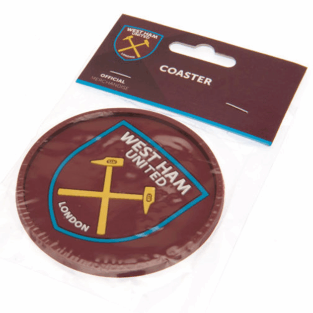 West Ham Silicon Coaster Pk1