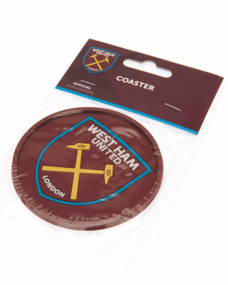 West Ham Silicon Coaster Pk1