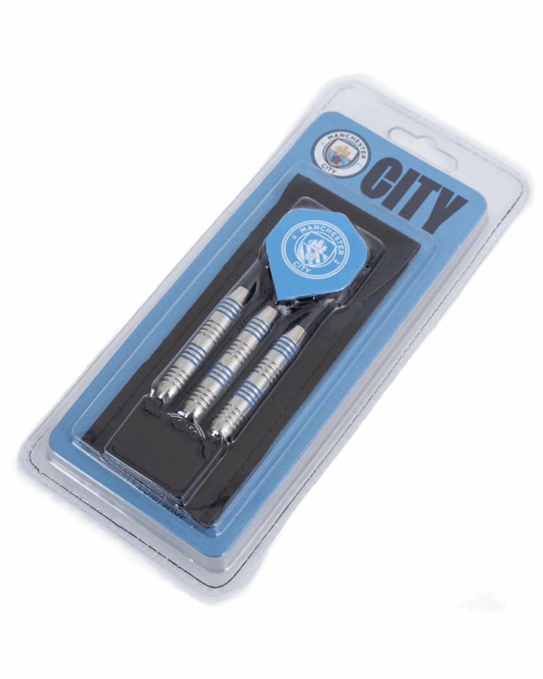 Man City Darts 3pc Gift Set