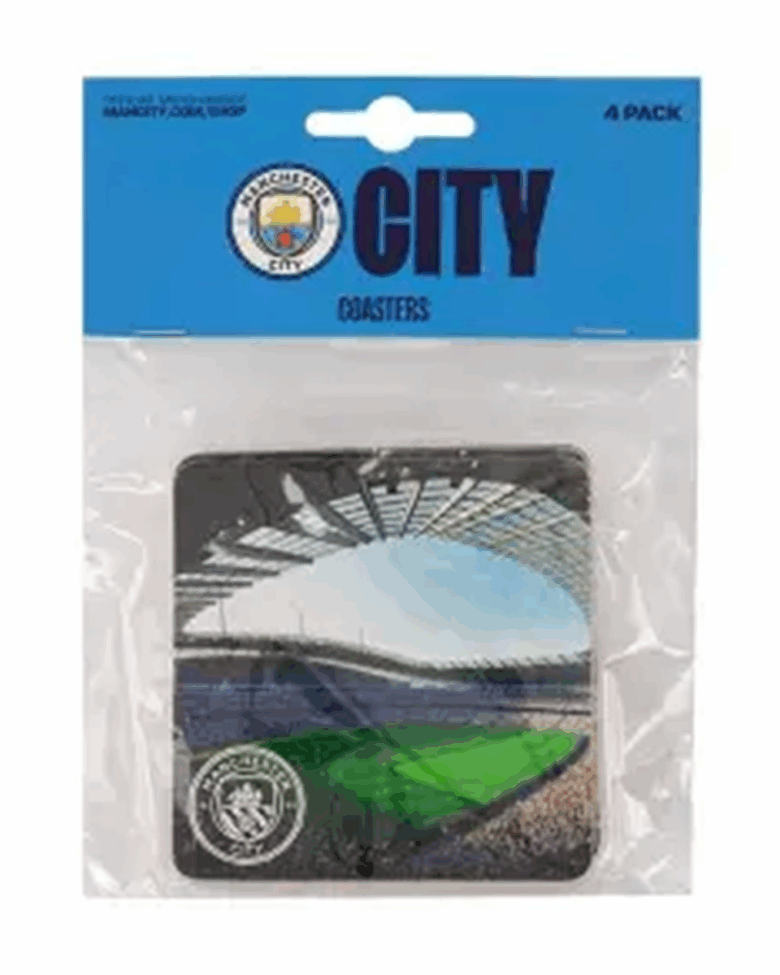 Man City 4 Pk Coasters