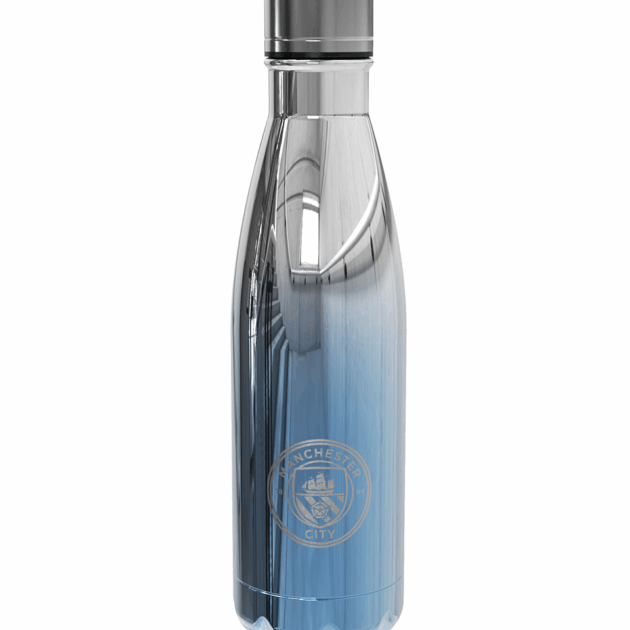 Man City Ombre Finish Bottle Flask
