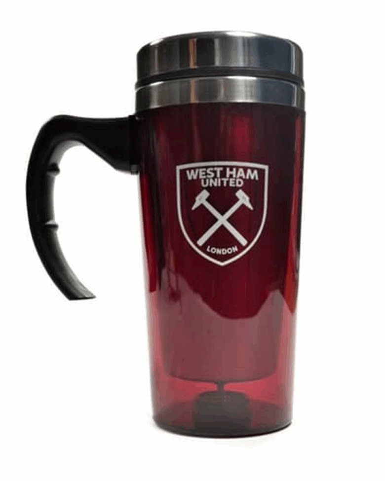 West Ham Mens Handled Travel Mug - Image 2