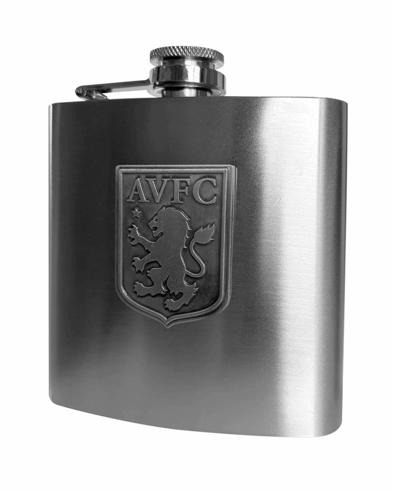 Aston Villa 6oz Hip Flask Antique Emblem - Image 2