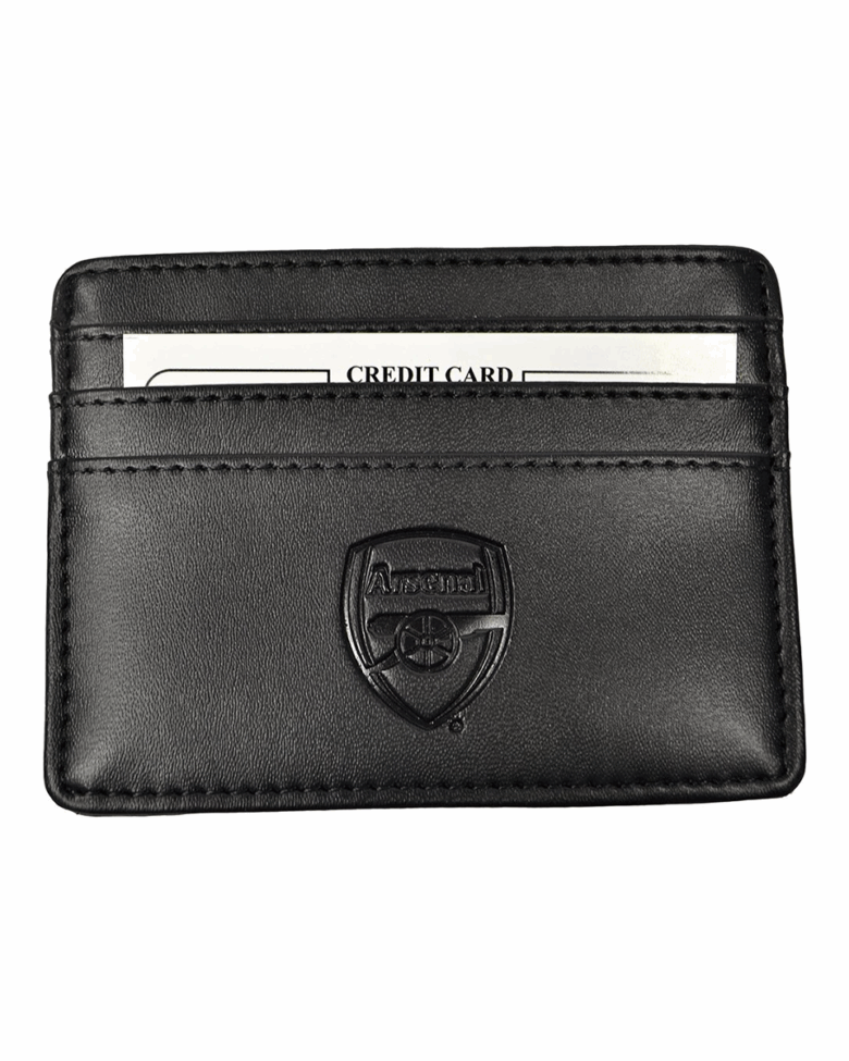 Arsenal PU Card Wallet Blk - Image 2