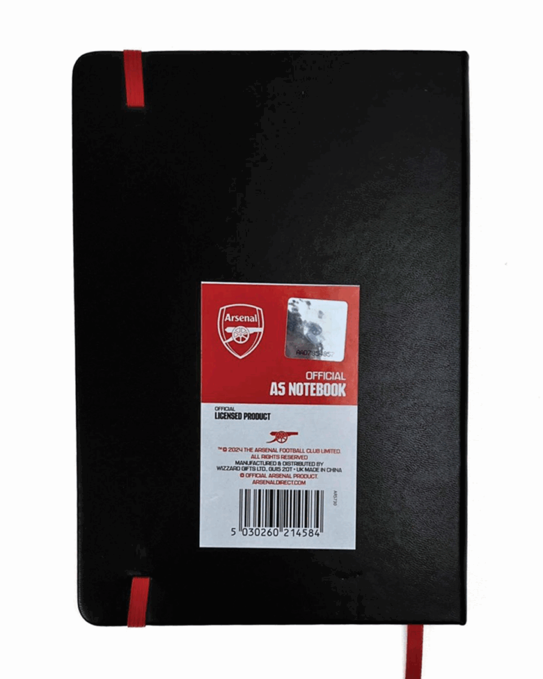 Arsenal A5 Crest Notebook - Image 2