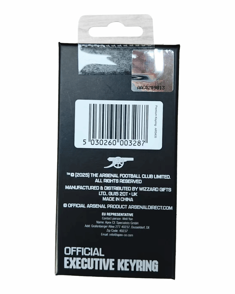 Arsenal 2D Premium Key Ring - Image 2
