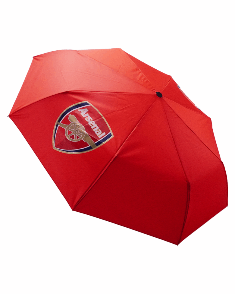 Arsenal Red Pop Up Telescopic Umbrella - Image 2