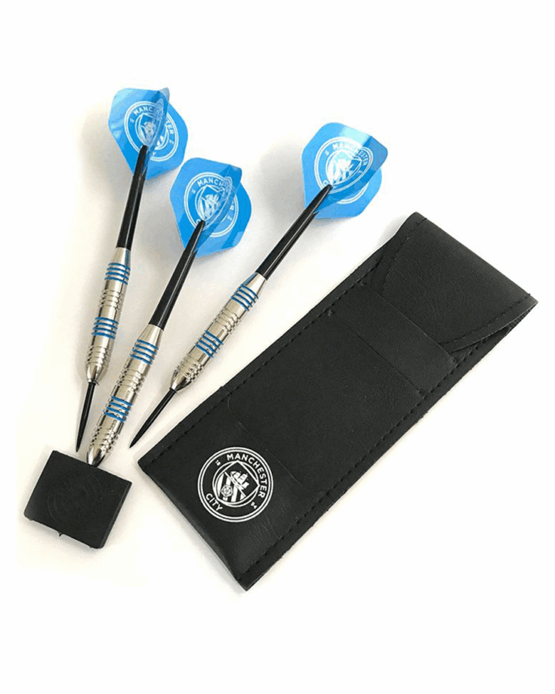 Man City Darts 3pc Gift Set - Image 2