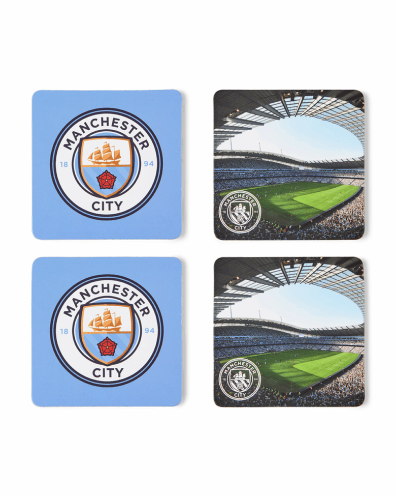 Man City 4 Pk Coasters - Image 2