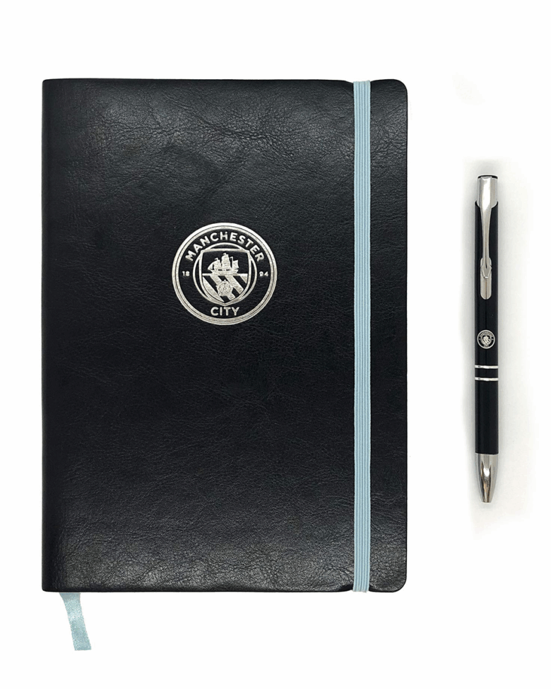 Man City Premium Notebook And Pen Set - Image 2