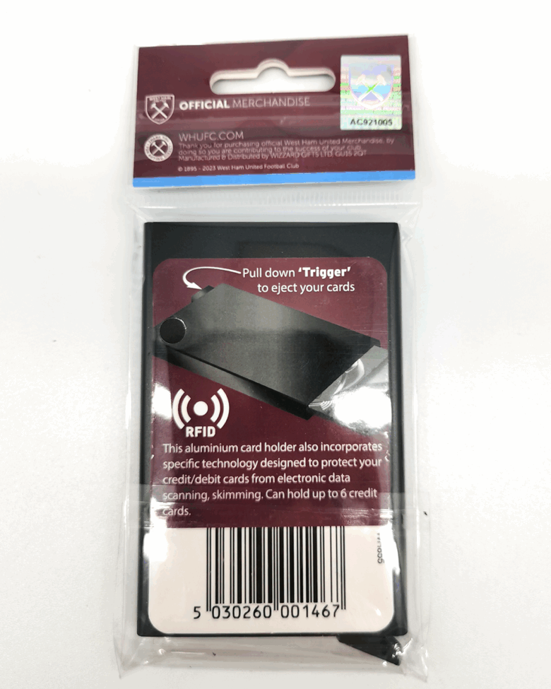 West Ham RFID Aluminium Card Series - Image 2