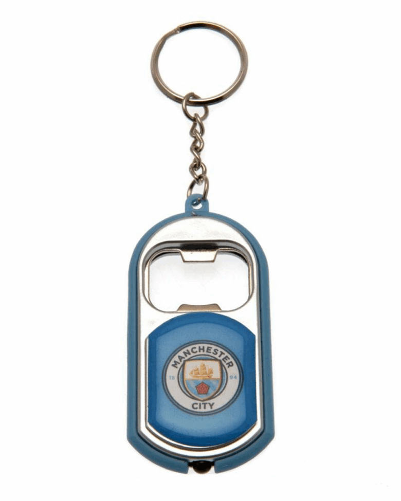 Man City Torch Keyring Bottle - Image 2