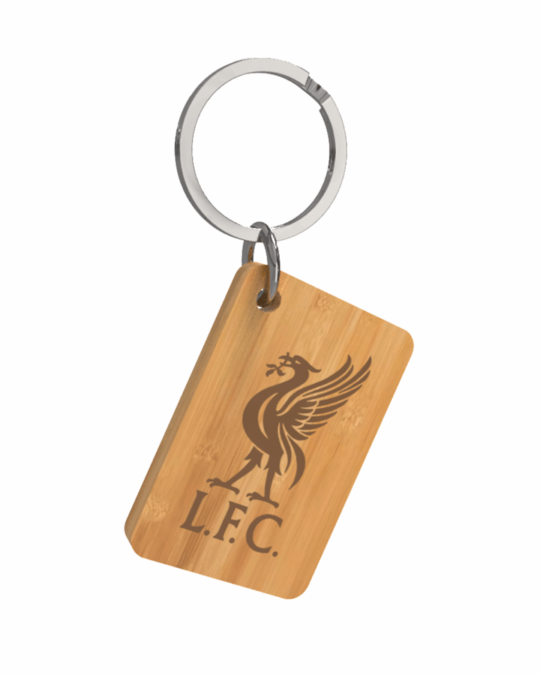 Liverpool Bamboo Key Ring - Image 2
