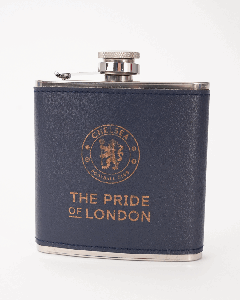 Chelsea Pol Hip Flask - Image 3